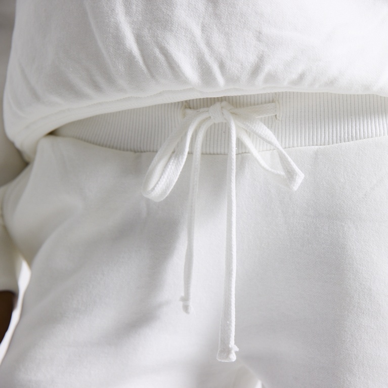 Heavy sweatpants "Sanne" Off white